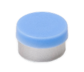 Light Blue 13mm flip-off vial cap