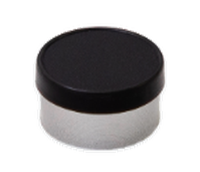Black 13mm flip-off vial cap